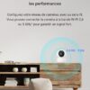 EZVIZ H6c Pro 3K – Caméra intérieure intelligente panoramique Wi-Fi