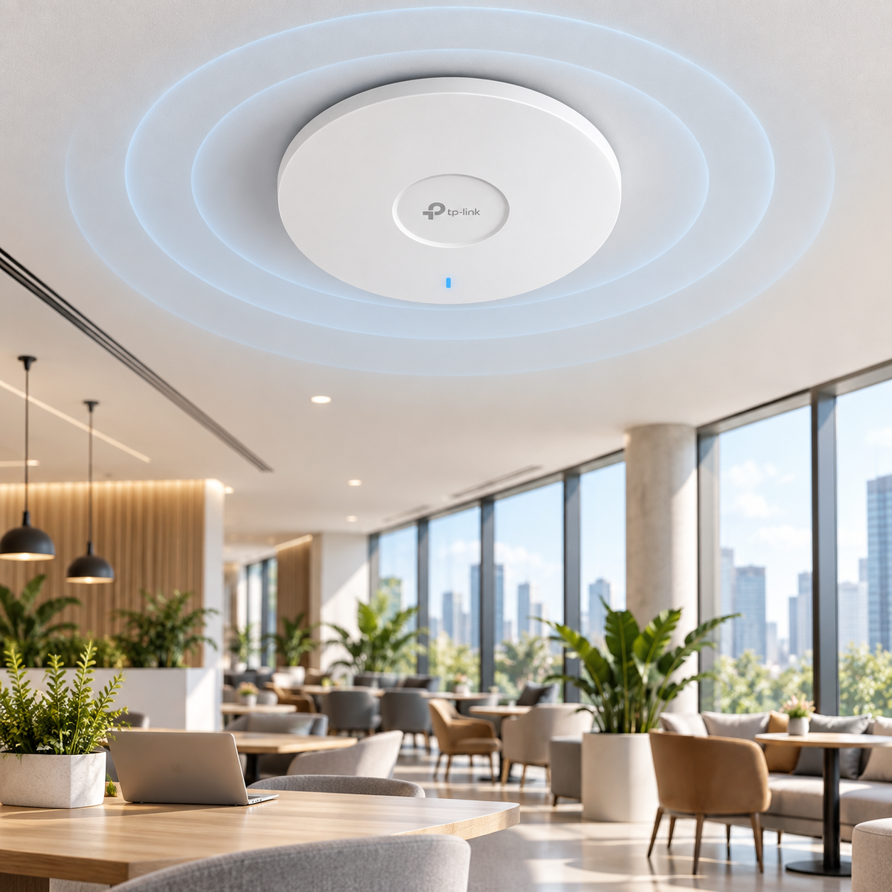 TP-LINK EAP723 Point d'accès WiFi 7 BE3600 plafonnier - Omada
