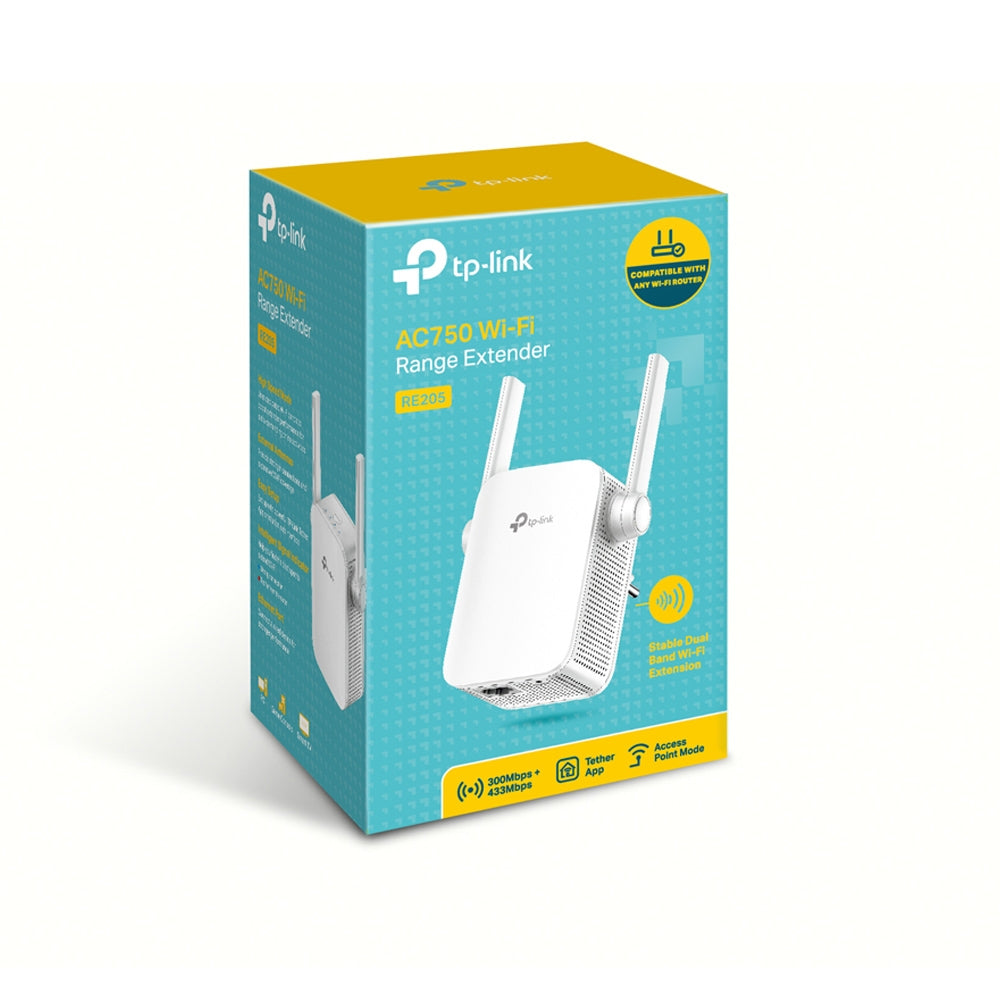 TP-Link RE205 Répéteur WiFi AC750 / مقوي الواي فاي Dual Band - vue 2