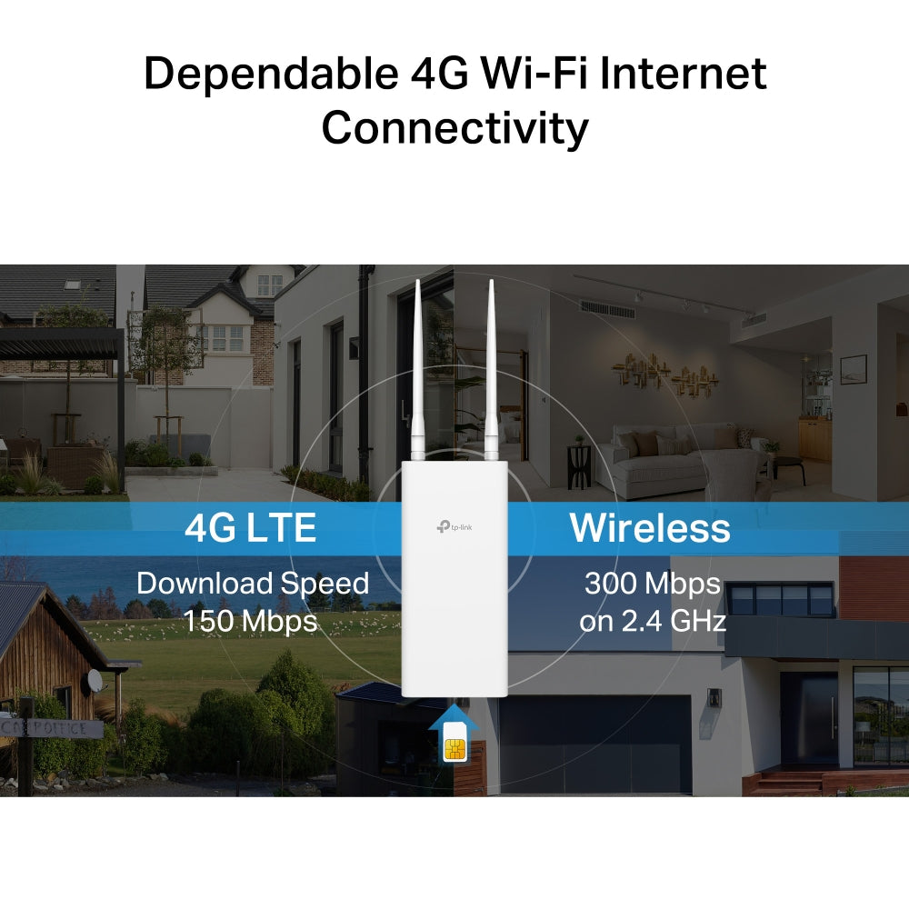 TP-Link TL-MR100 Outdoor – Routeur 4G WiFi extérieur