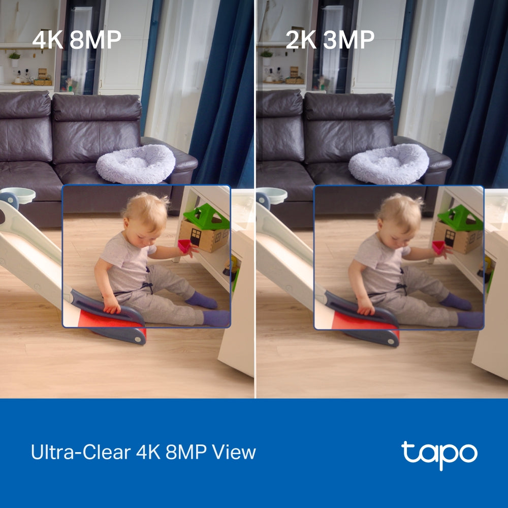 Caméra TP-Link Tapo C250 4K Wi-Fi 360° | Vision Nocturne | Détection IA Caméra TP-Link Tapo C250 4K Wi-Fi 360° | Vision Nocturne | Détection IA