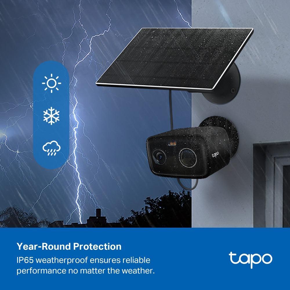 TP-Link Tapo C401 KIT – Caméra solaire WiFi Full HD TP-Link Tapo C401 KIT – Caméra solaire WiFi Full HD