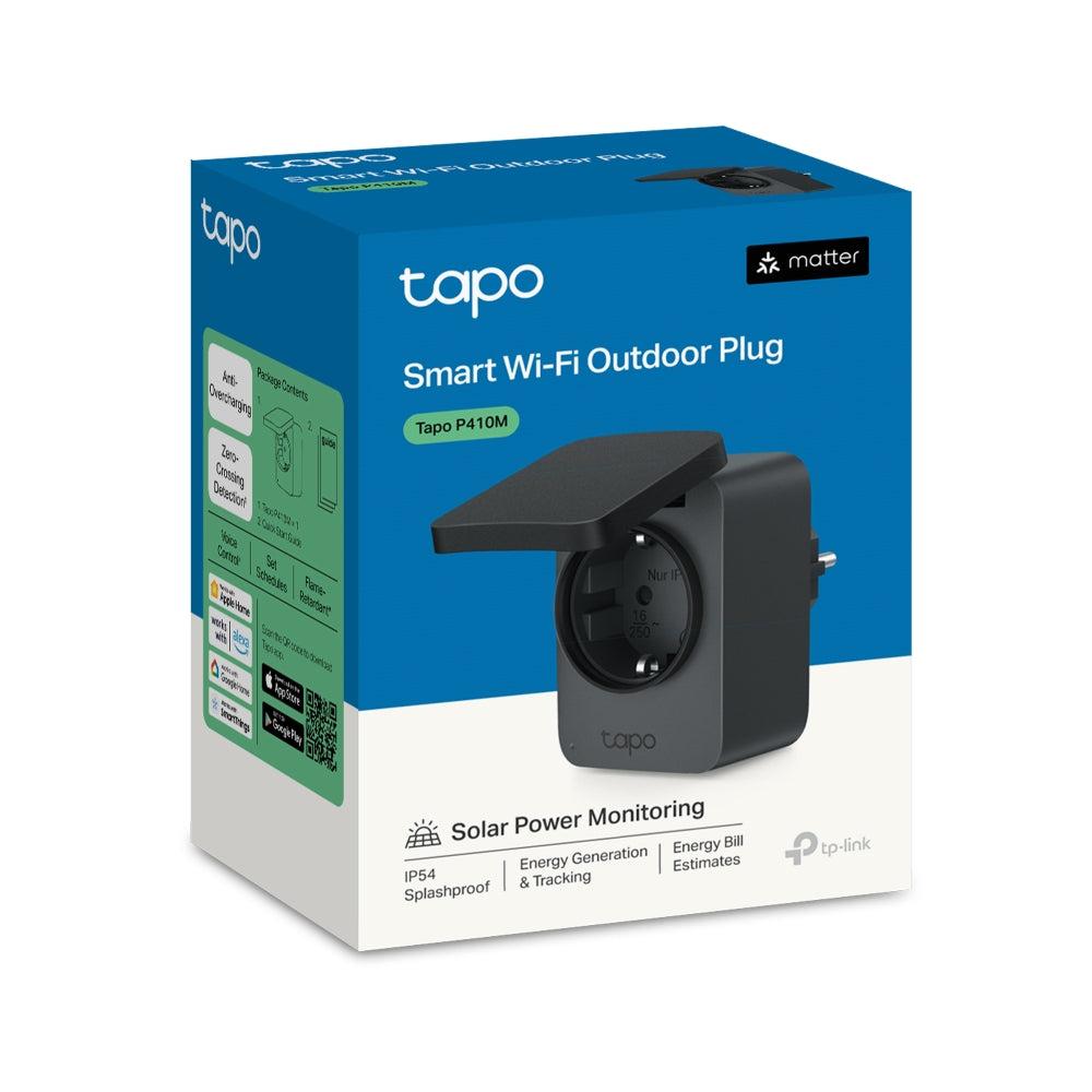 TP-Link Tapo P410M – Prise extérieure connectée Matter