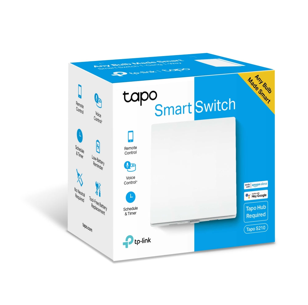 TP-Link Tapo S210 – Interrupteur connecté 1 bouton