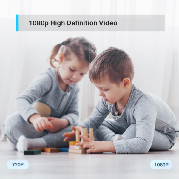 TP-LINK TAPO C200 – Caméra WiFi 1080p Pan/Tilt Indoor